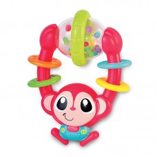 Hap-P-Kid Little Learner Baby Shake Rattle - Monkey | 6 months+